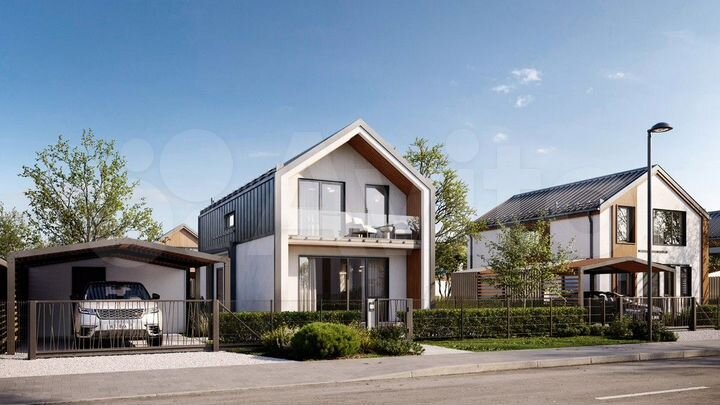 Дом 110 м² на участке 6,2 сот.