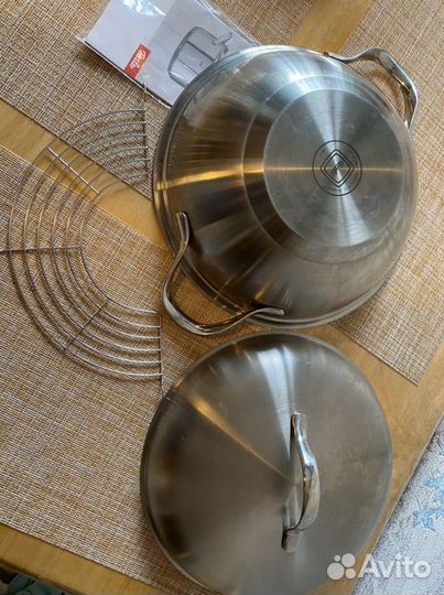 Fissler сковорода-вок 28 см