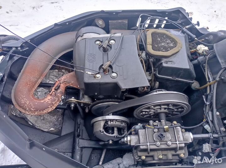 Двигатель от снегохода «Тайга патруль»