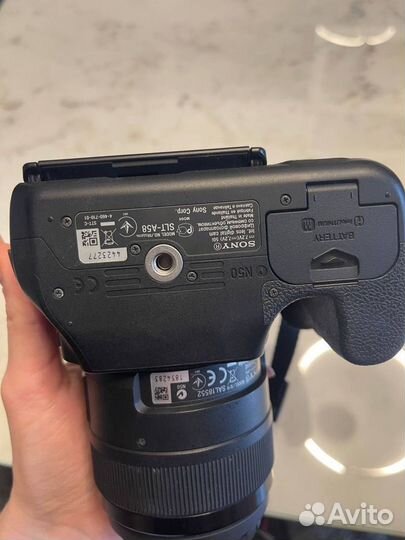 Фотоаппарат Sony slt a58 kit 18-55 mm