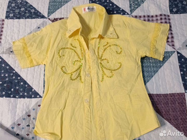Рубашка на девочку