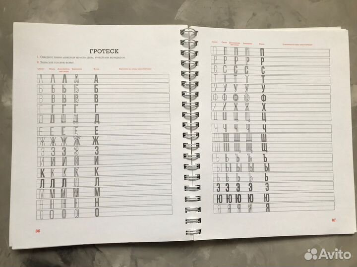 Основы каллиграфии и леттеринга. Прописи