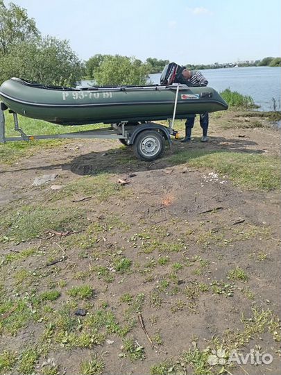 Моторная лодка мотор +прицеп
