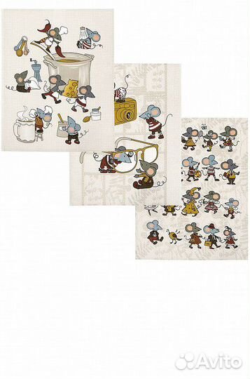 Полотенца кухонные, пляжные. Наборы. Скатерть