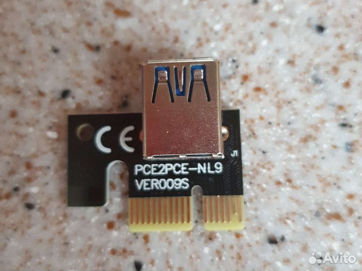 Райзер pci-e 009s