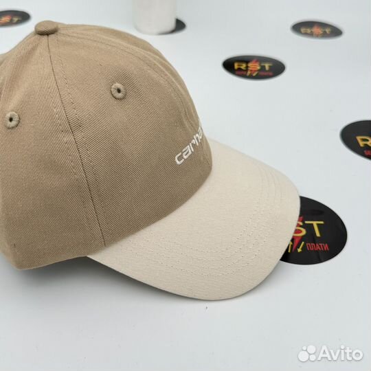 Кепка Carhartt 2 2023 кремово-бежевая