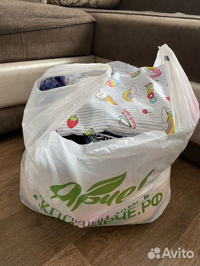 Вещи пакетом на девочку 122