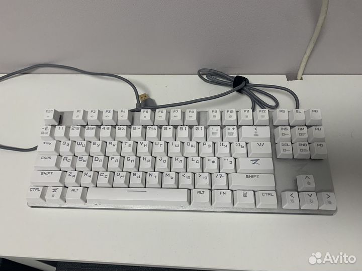 Клавиатура Zet gaming blade pro white