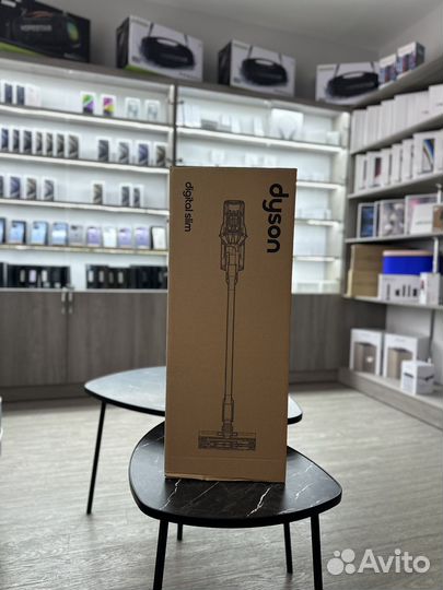 Пылесос Dyson V10 Digital slim серый