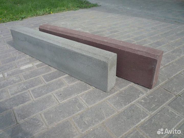 Тротуарный поребрик 100*20*8