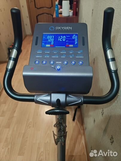 Велотренажер oxygen cardio concept iv hrc+