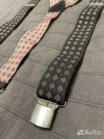 Подтяжки мужские и детские, бабочки, галстук