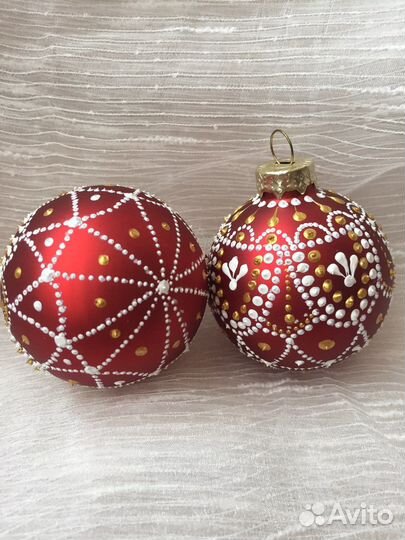 Новогодние украшения ручной работы