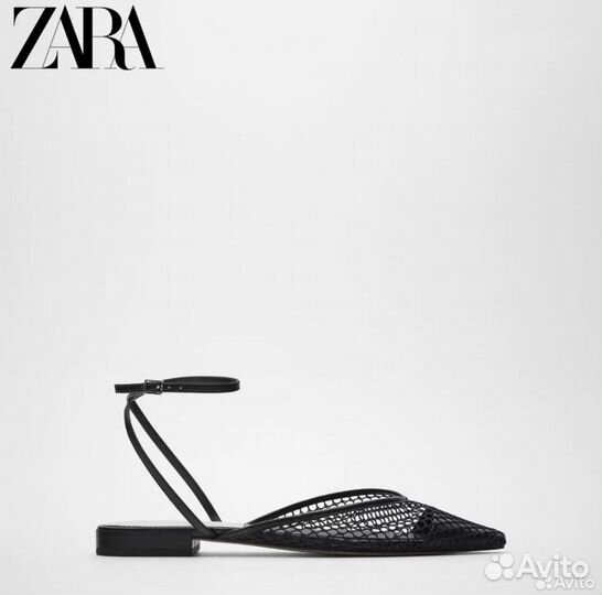 Слингбэки босоножки zara