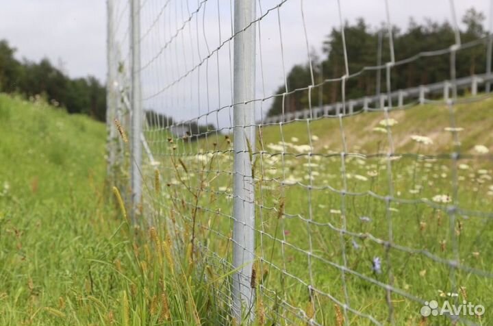 Сетка для ограждений, шарнирная 50метров