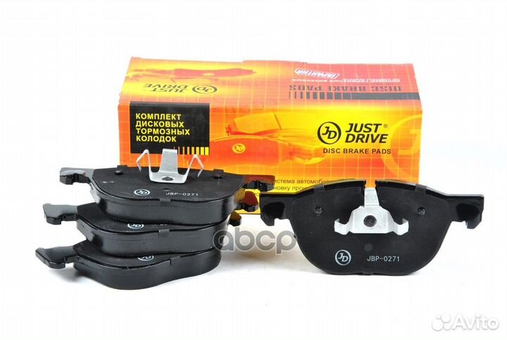Колодки тормозные, передние GDB1726 JBP0271 Jus