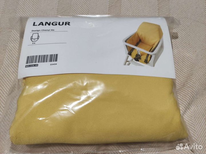 Новый чехол на стульчик для кормления IKEA