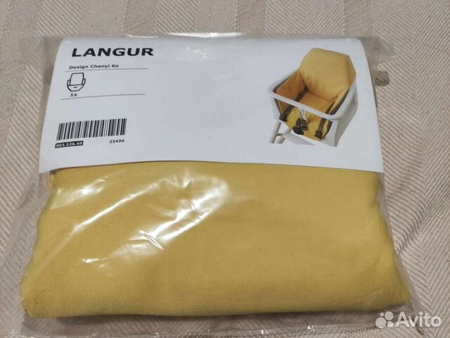 Новый чехол на стульчик для кормления IKEA