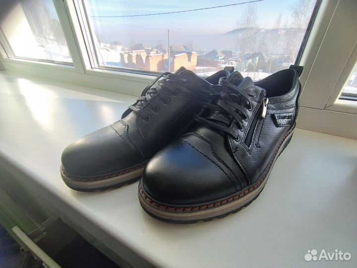 Туфли мужские 43 размер натуральная кожа
