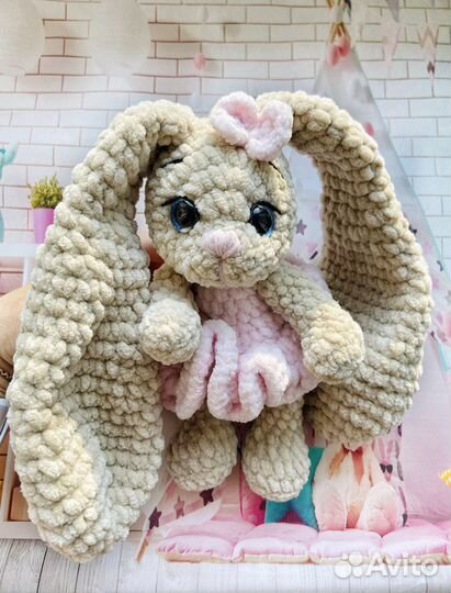 Зайка ручной работы