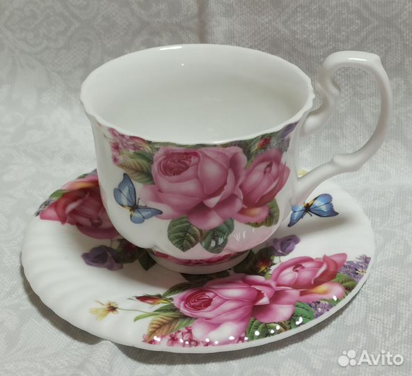 Чайный сервиз Lefard/Подсвечники IKEA