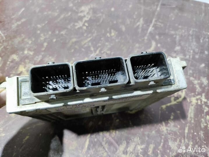 Блок управления двигателем (эбу) Peugeot 206