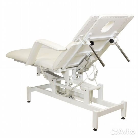 Кушетка массажная мд-850, серебристая