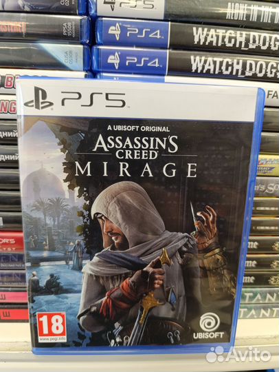 Assassins creed mirage ps5 диск