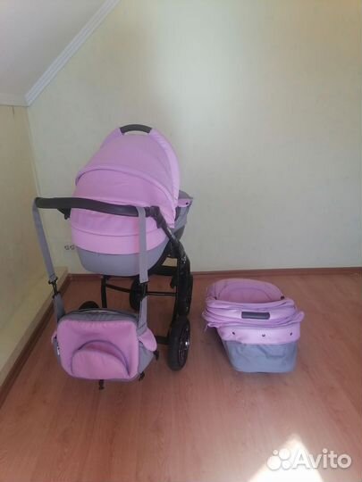 Коляска для новорожденных 2в1