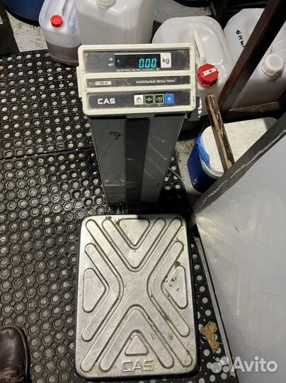 Весы напольные cas профессиональные