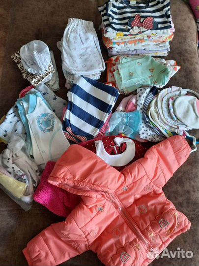Детские вещи пакетом для девочек