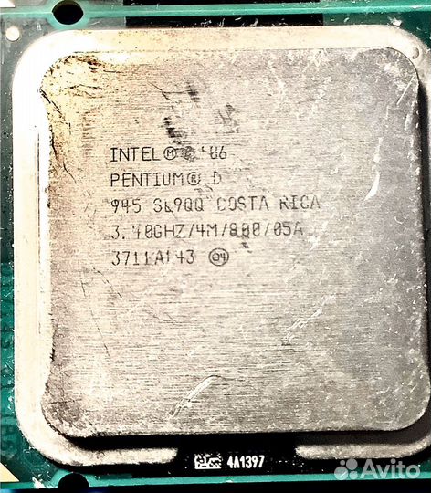 Процессор Intel Pentium (4 шт)