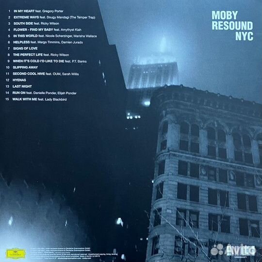 Винил Moby – Resound NYC (2LP)