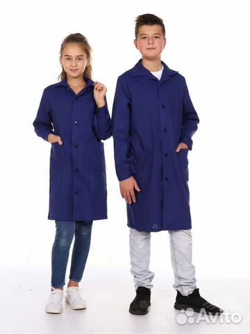 Детский халат для уроков труда