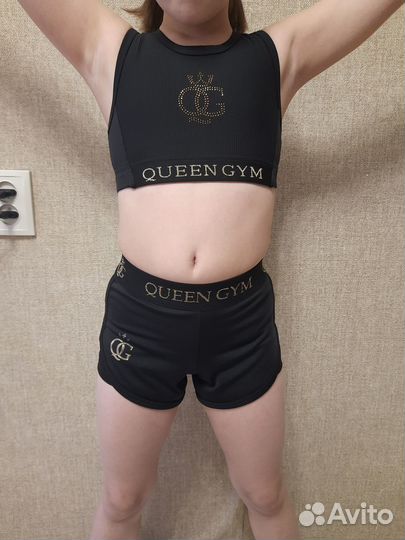 Queen Gym топ и шорты