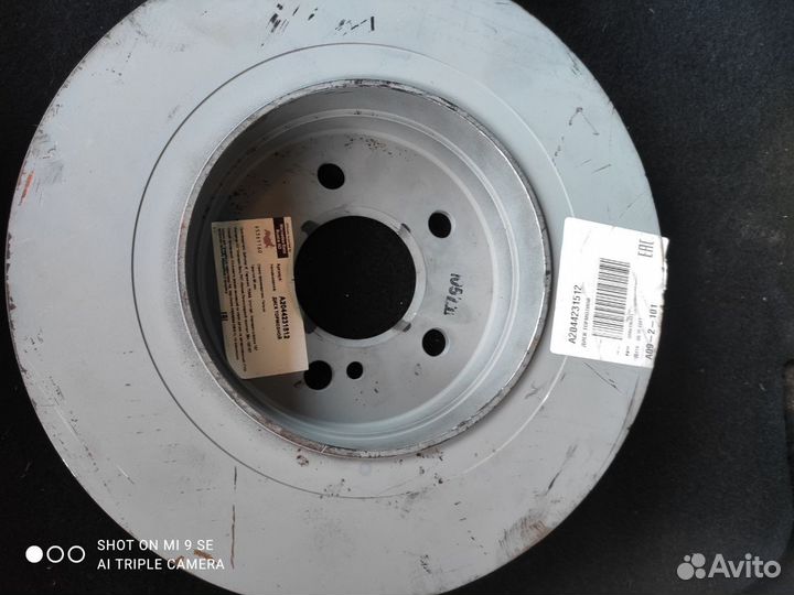Тормозные диски на mercedes c180