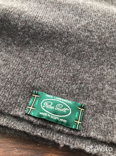 Шарф мужской шерстяной