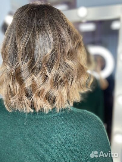 Окрашивание волос Балаяж