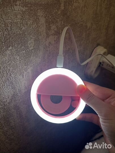 Подсветка- кольцо для телефона