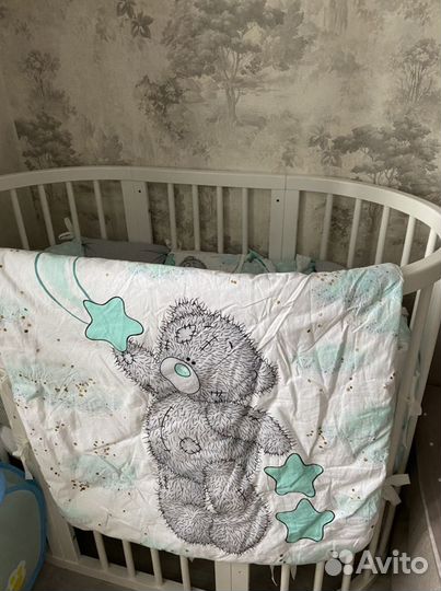 Бортики в детскую кроватку