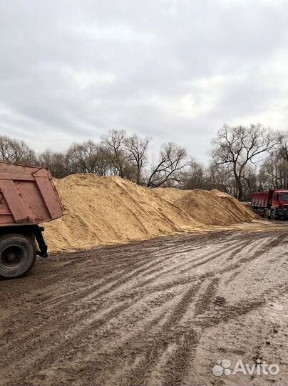 Песок карьерный доставка