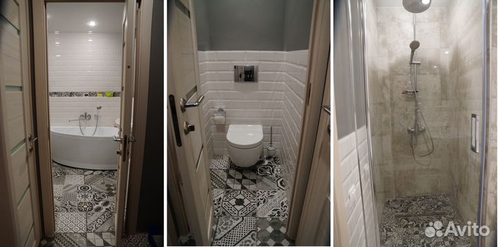 Ремонт Ванной Комнаты Укладка Плитки Керамогранита