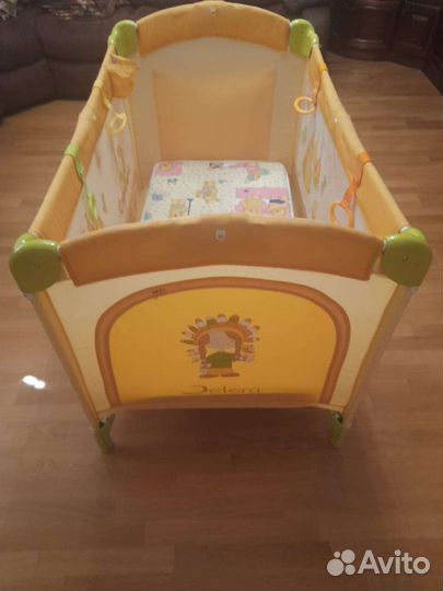 Кроватка манеж с матрасом