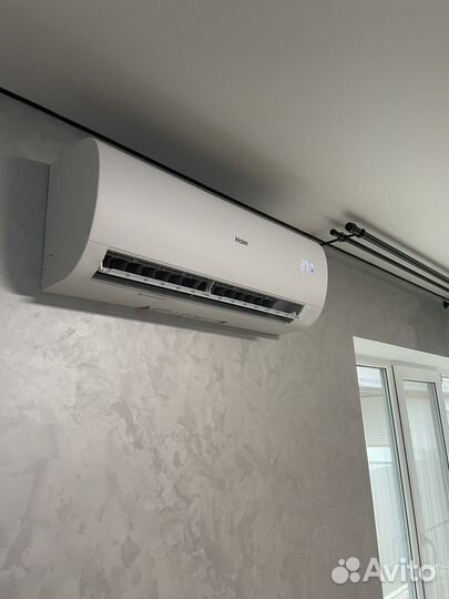 Монтаж спли-систем (кондиционеров). Альпинист