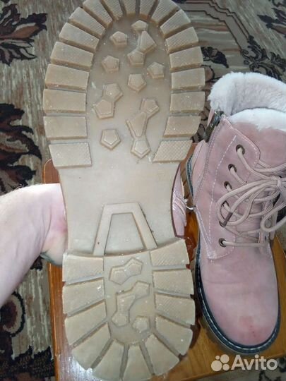 Ботинки 37размер для девочки