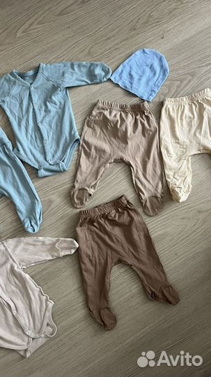 Вещи для новорожденного мальчика 56-62