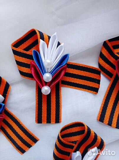 Георгиевская лента броши