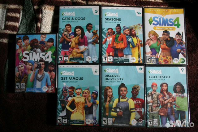 The Sims 4 Симс 4 PC DVD диски новые на английском купить в Москве с ...