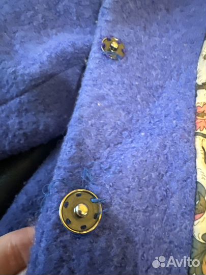 Зимнее пальто шерсть 44