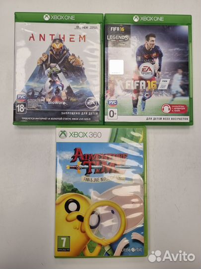 Игры на Xbox One и Xbox 360